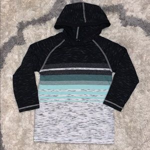 Distortion boys L(6) long sleeve hoodie T